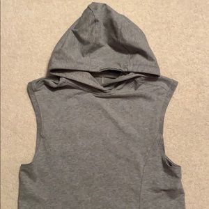 Grey Cut Off Lululemon Sweatshirt